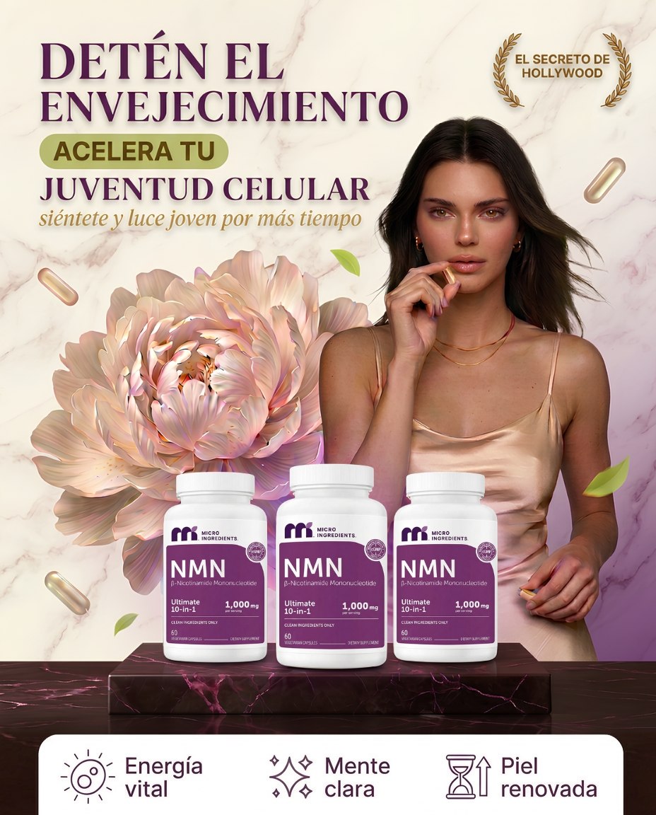 NMN Microingredients® - Fórmula Avanzada de Juventud Celular