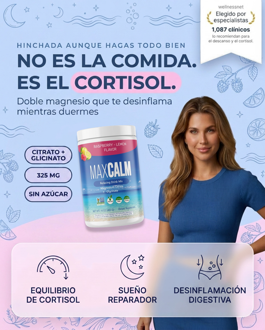 MaxCalm® - Fórmula avanzada para bajar el estrés y desinflamar